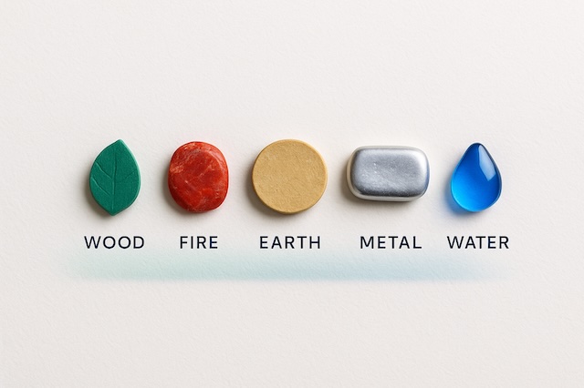 The Five Elements in BaZi: Decoding Wood, Fire, Earth, Metal, & Water